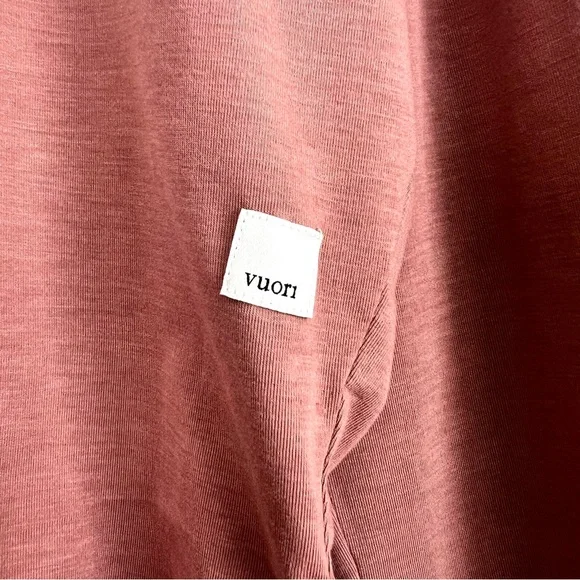 Vuori Avalon Henley in Terracotta - Picture 7 of 9